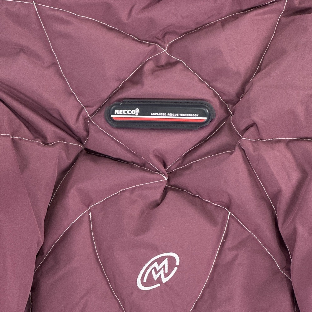 Cloudveil Women’s Ski Jacket RECCO Goose Down Plum S - Picture 4 of 16